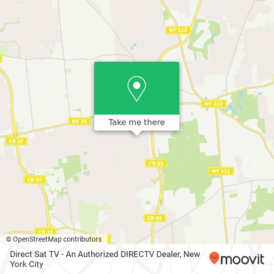 Mapa de Direct Sat TV - An Authorized DIRECTV Dealer