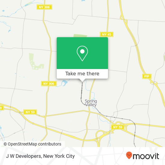 Mapa de J W Developers