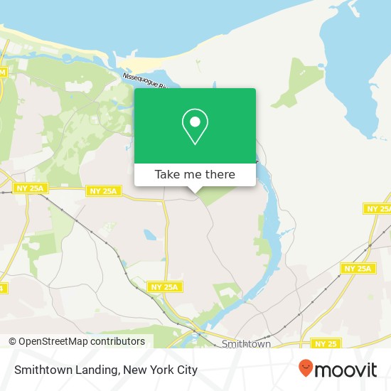 Mapa de Smithtown Landing