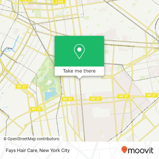 Fays Hair Care map