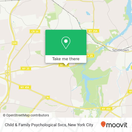 Mapa de Child & Family Psychological Svcs