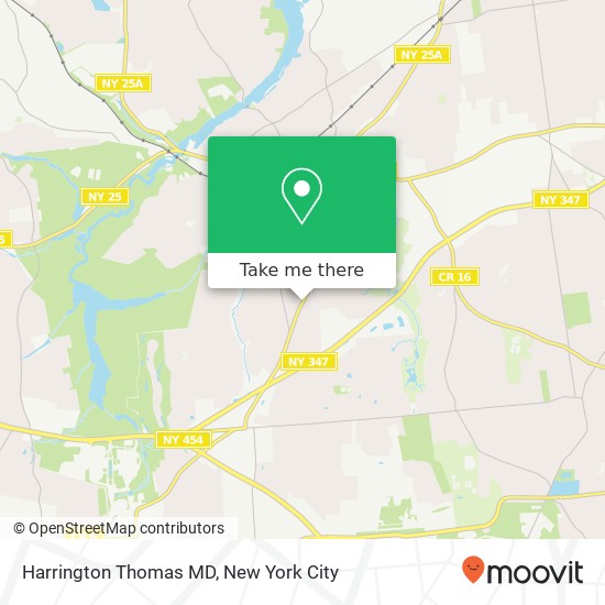 Mapa de Harrington Thomas MD