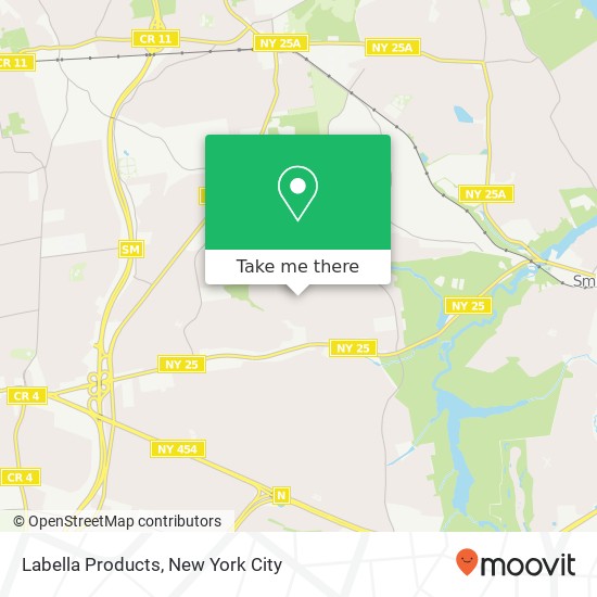 Labella Products map