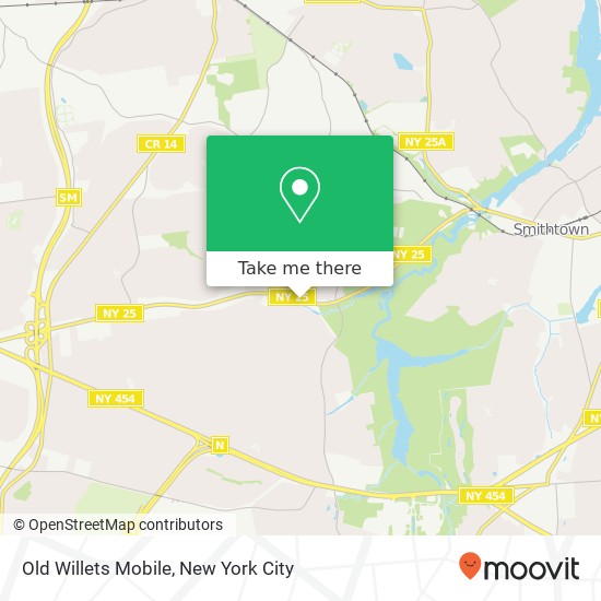 Mapa de Old Willets Mobile