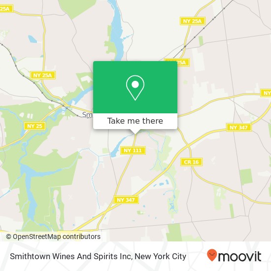 Mapa de Smithtown Wines And Spirits Inc