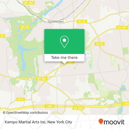 Mapa de Kempo Martial Arts Inc