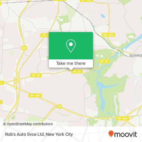 Rob's Auto Svce Ltd map