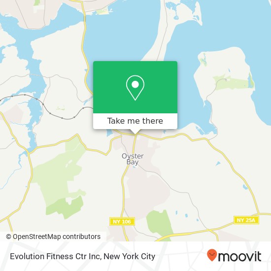 Evolution Fitness Ctr Inc map