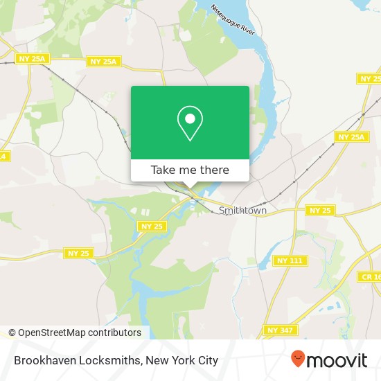 Mapa de Brookhaven Locksmiths