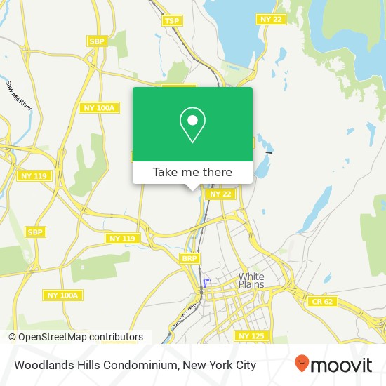 Woodlands Hills Condominium map