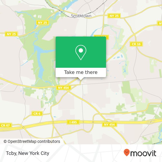 Tcby map