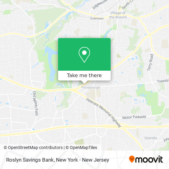 Mapa de Roslyn Savings Bank