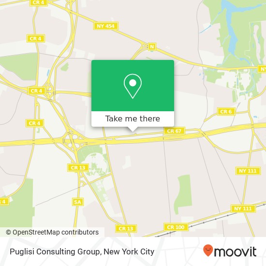 Puglisi Consulting Group map