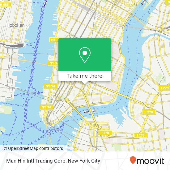 Mapa de Man Hin Intl Trading Corp