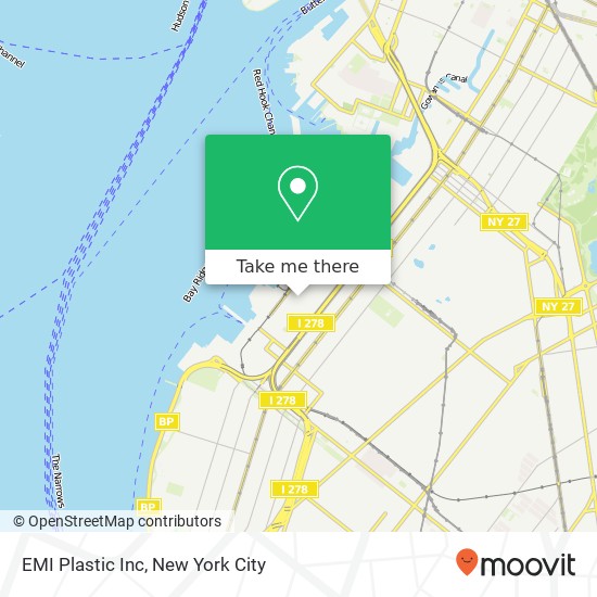 EMI Plastic Inc map