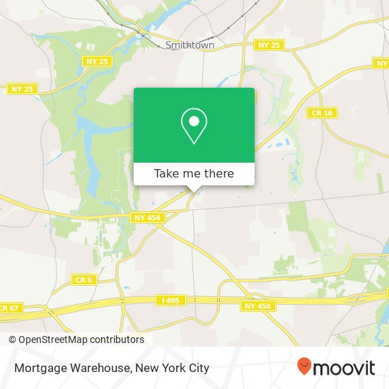 Mortgage Warehouse map