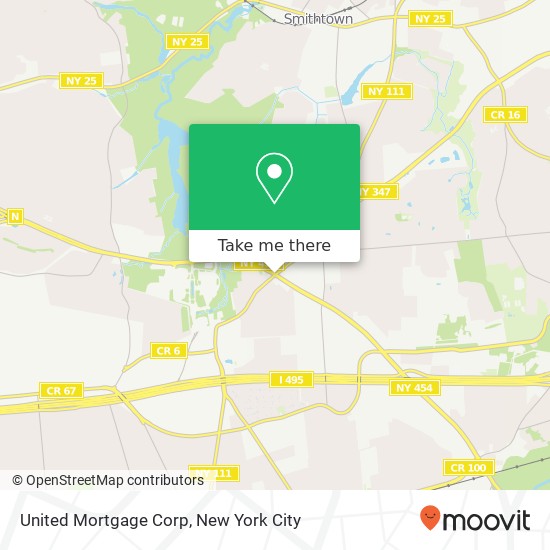 United Mortgage Corp map