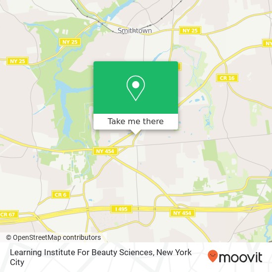 Mapa de Learning Institute For Beauty Sciences