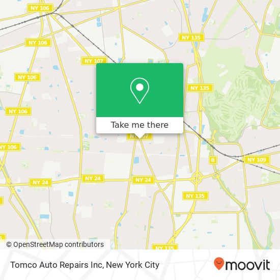 Tomco Auto Repairs Inc map