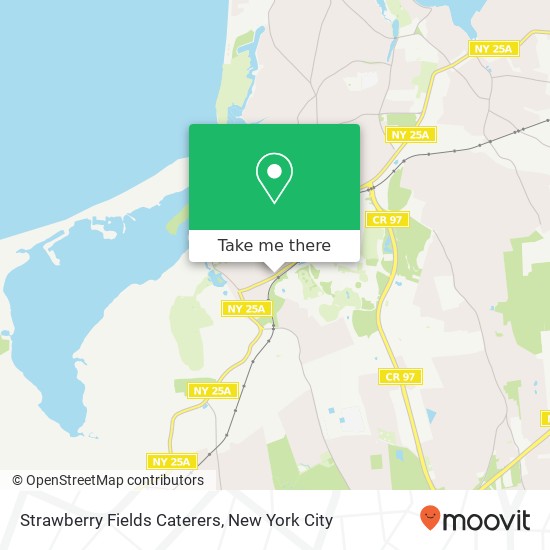 Mapa de Strawberry Fields Caterers