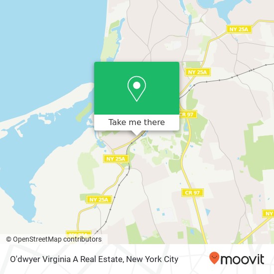 Mapa de O'dwyer Virginia A Real Estate