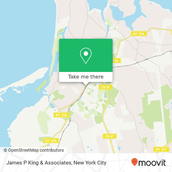 Mapa de James P King & Associates