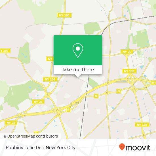 Mapa de Robbins Lane Deli