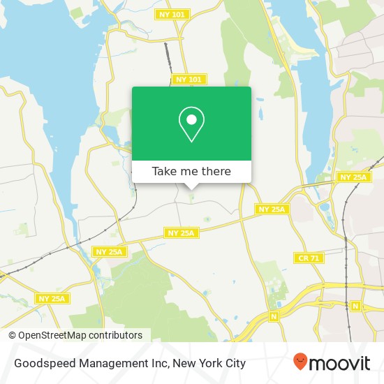 Mapa de Goodspeed Management Inc