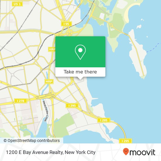 Mapa de 1200 E Bay Avenue Realty