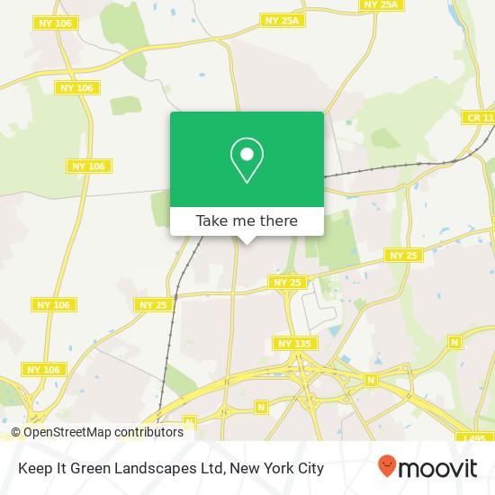 Keep It Green Landscapes Ltd map