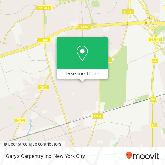 Gary's Carpentry Inc map