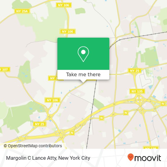 Margolin C Lance Atty map