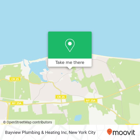 Mapa de Bayview Plumbing & Heating Inc