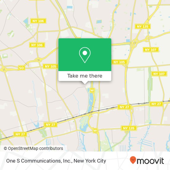 One S Communications, Inc. map