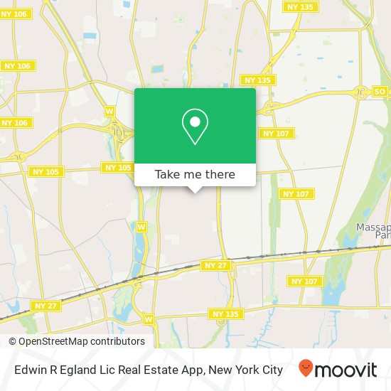 Edwin R Egland Lic Real Estate App map