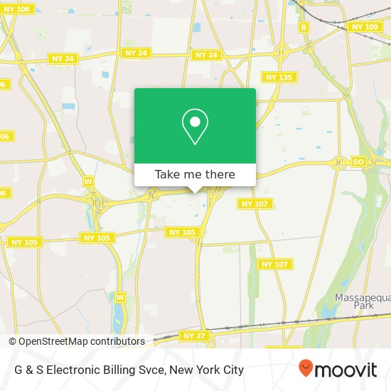 Mapa de G & S Electronic Billing Svce