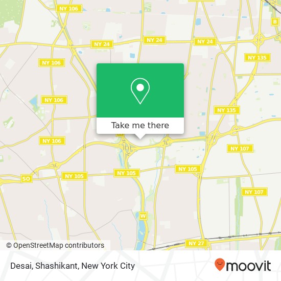 Desai, Shashikant map