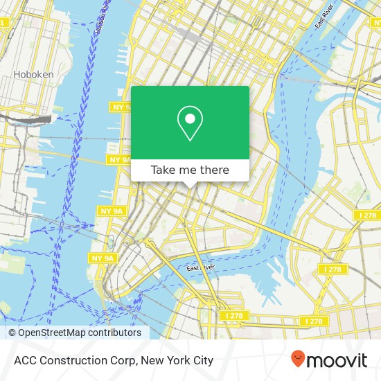 ACC Construction Corp map