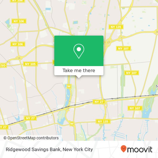 Mapa de Ridgewood Savings Bank