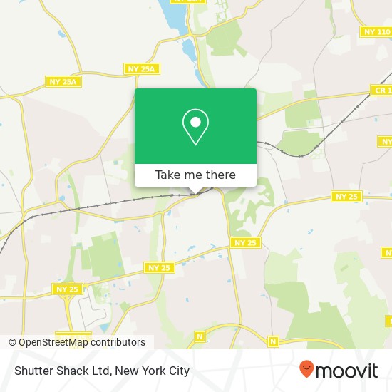 Mapa de Shutter Shack Ltd
