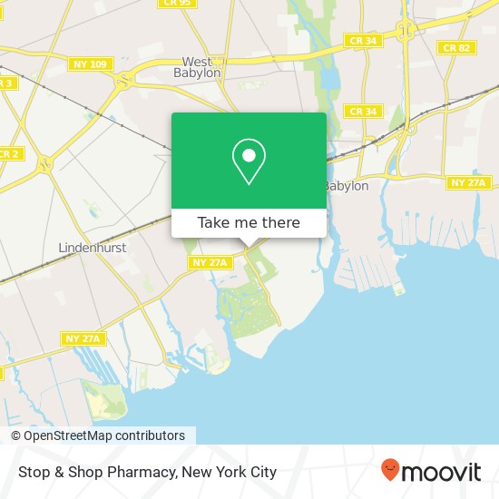 Mapa de Stop & Shop Pharmacy