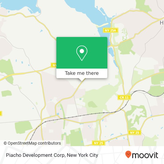Piacho Development Corp map