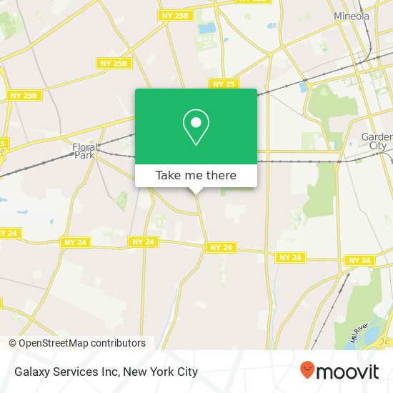 Mapa de Galaxy Services Inc