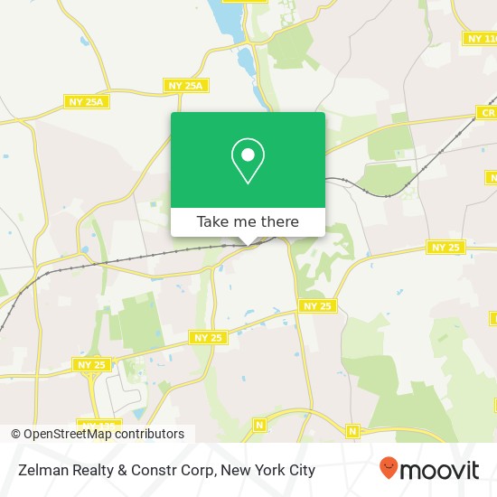 Mapa de Zelman Realty & Constr Corp