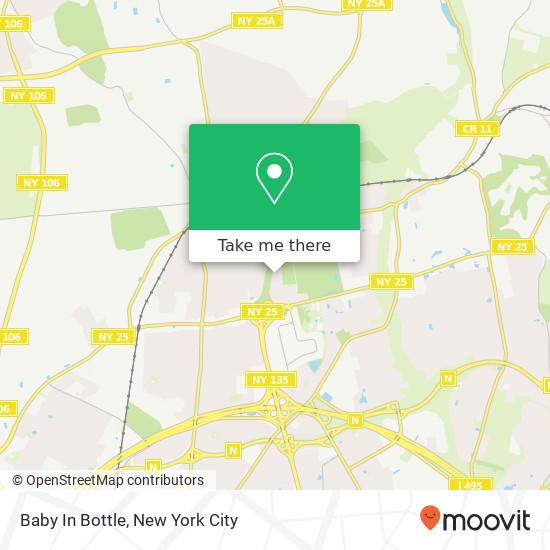 Mapa de Baby In Bottle