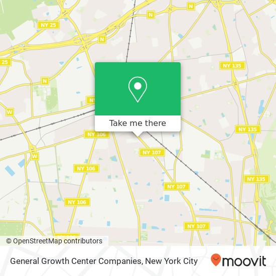 General Growth Center Companies map