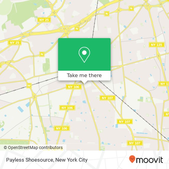 Payless Shoesource map