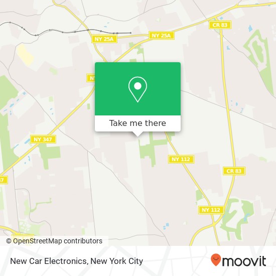 New Car Electronics map