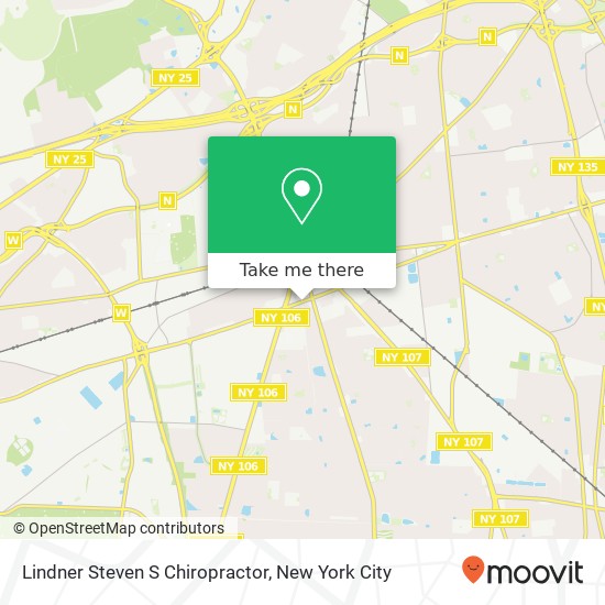 Mapa de Lindner Steven S Chiropractor