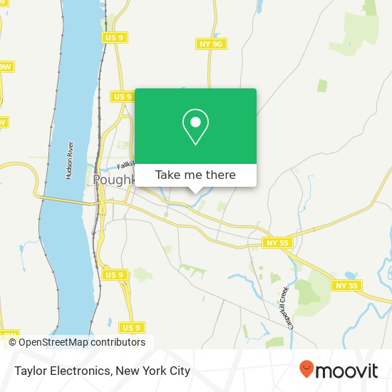 Taylor Electronics map